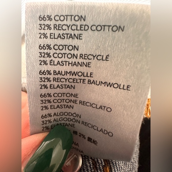 Pilcro Slim Boyfriend Crop Jeans Embroidered Side Stripe - Picture 9 of 9